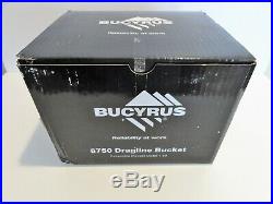 TWH BUCYRUS 8750 Dragline Bucket BLACK 1/50 NEW AND VERY RARE GREAT PIECE