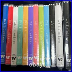 TWICE Celebrate 12-Piece Set K-POP CD Limited Edition Japan Release Unopened