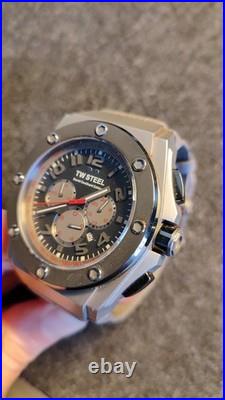 TW Steel David Coulthard Edition CE4002 Quartz 48mm Chronograph Genuine Men