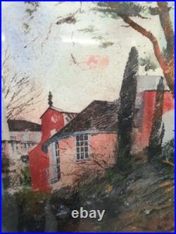 The Dome Portmeirion Giclee Art Print Limited Edition 102/200 Rob Piercy Framed