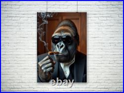 The Executive Limited Edition Gorilla AI Art