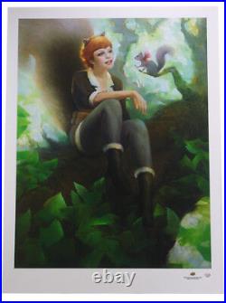 The Unbeatable Squirrel Girl Upper Deck Authenticated Giclee Print Marvel Comics