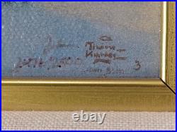 Thomas Kincade The Lights Of Home Limited Edition Canvas Lithograph #2476 COA