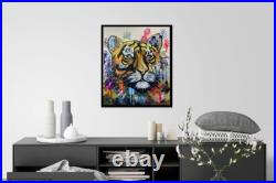 Tiger Art Limited Edition Print Maximus Colourful Animal Art 70 Edition