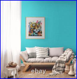 Tiger Art Limited Edition Print Maximus Colourful Animal Art 70 Edition