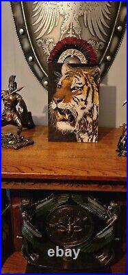 Tiger Art, Original Limited Edition Wooden Decor