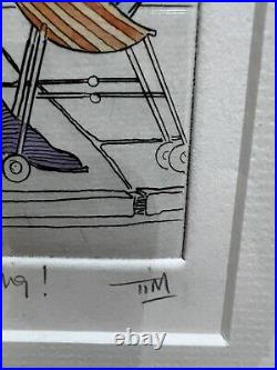 Tim Bulmer Ltd Edition Piece of Artwork Quality Breeding Framed