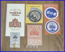 Tokyo Station Limited Edition Traveler's Notebook Refill, 5-piece set, stick