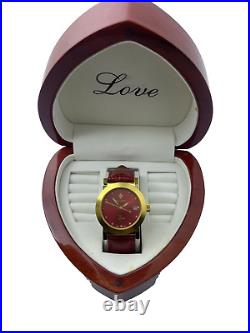 True Love Rose Gold Watch Swiss Movement Limited Edition presented in heart box