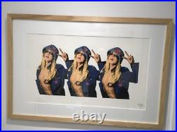 Urban Art, Goldie 3Piece Suite, limited edition art print framed collectible