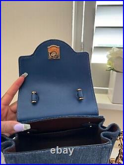 Versace Small La Medusa Tote Bag Blue Limited Edition Rare piece