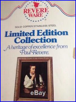Very Rare-Paul Revere Limited Edition NEW 10 Piece Buffet Service-Bicentennial