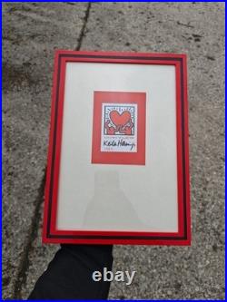 Vintage 1987 Keith Haring limited edition print 45/50 Licensed Artstar New York