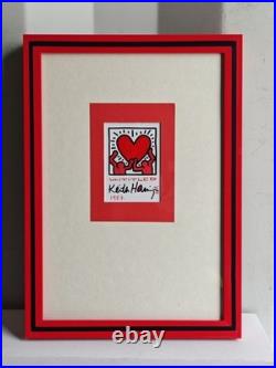 Vintage 1987 Keith Haring limited edition print 45/50 Licensed Artstar New York