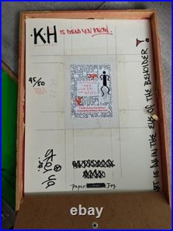 Vintage 1987 Keith Haring limited edition print 45/50 Licensed Artstar New York