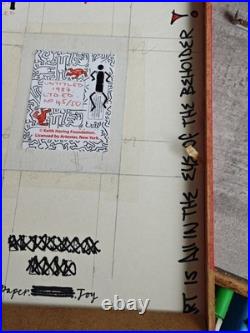 Vintage 1987 Keith Haring limited edition print 45/50 Licensed Artstar New York