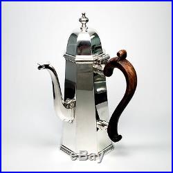 Vintage Asprey & Co Ltd of London Sterling Silver 4 piece Coffee/Tea Set #4909