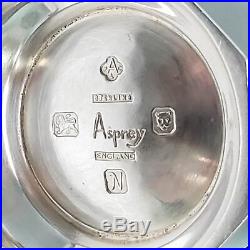 Vintage Asprey & Co Ltd of London Sterling Silver 4 piece Coffee/Tea Set #4909