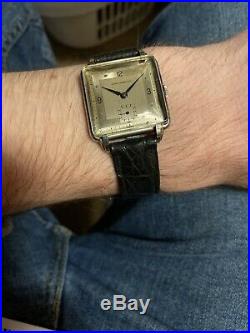 Vintage Girard Perregaux Mens Watch! Rare Piece MUST SEE! Running