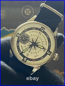 Vintage Watch Molniya Mechanical Wrist Compass Men's Russian Soviet USSR Strap