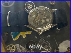 Vintage Watch Molniya Mechanical Wrist Compass Men's Russian Soviet USSR Strap