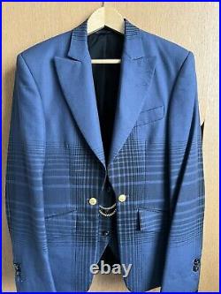 Vivienne Westwood Ltd Edtn Blazer with insert waistcoat (38R) Linen/wool Blend