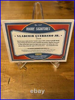 Vladimir Guerrero Jr. GEM MINT ROOKIE CARD 2019 BLUE AUTO 66/99 10 PSA BCG CSG