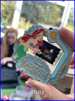WDW A Piece of Disney Movies Pin Disney's The Little Mermaid Limited Edition