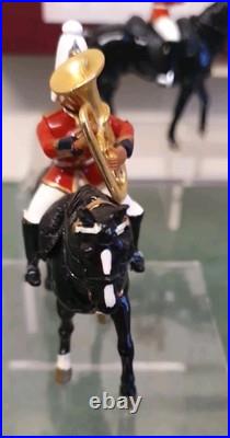 W Britain Life Guard Mounted Band Set 2 Limited Edition 5295 Boxed 6 Piece
