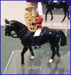 W Britain Life Guard Mounted Band Set 2 Limited Edition 5295 Boxed 6 Piece