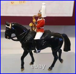 W Britain Life Guard Mounted Band Set 2 Limited Edition 5295 Boxed 6 Piece