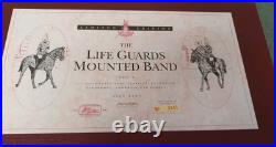 W Britain Life Guard Mounted Band Set 2 Limited Edition 5295 Boxed 6 Piece