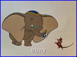 Walt Disney Limited Edition Dumbo Serigraph Cel Beautiful Piece