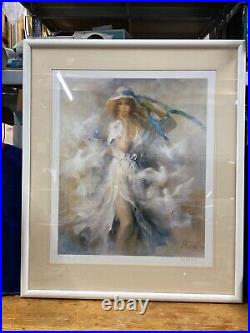 Willem Haenraets Limited Edition Print Pigeons signed framed 85 x 62cm