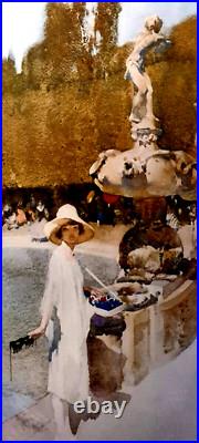 William Russell Flint Limited Edition Print 179/750 Florentine Masquerade-Framed