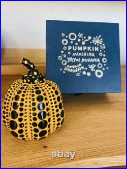 Yayoi Kusama Yellow Pumpkin Sculpture Limited Edition Naoshima Art Piece