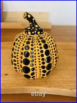 Yayoi Kusama Yellow Pumpkin Sculpture Limited Edition Naoshima Art Piece