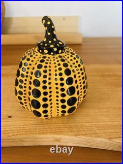 Yayoi Kusama Yellow Pumpkin Sculpture Limited Edition Naoshima Art Piece