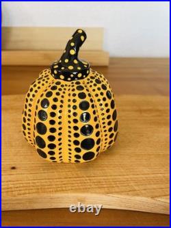 Yayoi Kusama Yellow Pumpkin Sculpture Limited Edition Naoshima Art Piece
