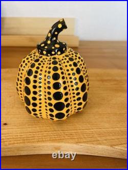 Yayoi Kusama Yellow Pumpkin Sculpture Limited Edition Naoshima Art Piece