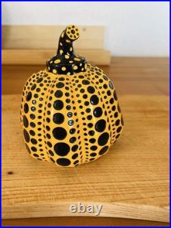 Yayoi Kusama Yellow Pumpkin Sculpture Limited Edition Naoshima Art Piece