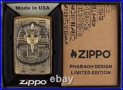 ZIPPO windproof lighter 2007924 Pharao limited edition 2000 pieces