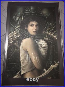 Zero, ALIEN, Variant, Artist Proof, Alternative Movie Poster