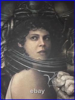 Zero, ALIEN, Variant, Artist Proof, Alternative Movie Poster