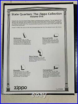 ZiPPO State Quarter Set Limited Edition 5000 Piece Worldwide From 1998