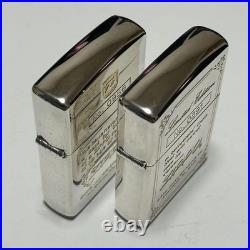 Zippo Lighter 19 Limited Edition 2 Pieces