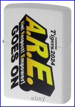 Zippo Lighter Limited Edition 100 Pieces Hanshin Tigers 2024 Htz-Are Goes On Col