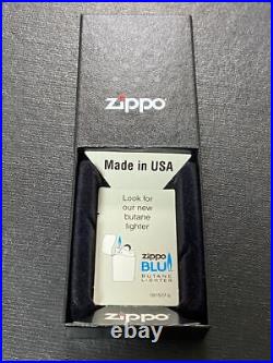 Zippo Peace Acoustic Blue Titan Limited Edition Piece Acoustic Made in 2003 Ra