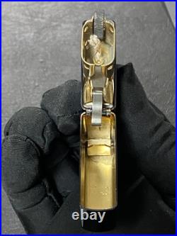 Zippo Peace Blue Titanium Limited Edition Piece Rare Model Made Of 2007 Gold Inn