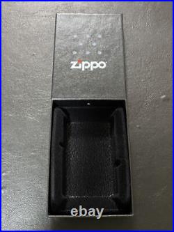 Zippo Peace Blue Titanium Limited Edition Piece Rare Model Made in 2007 Gold I